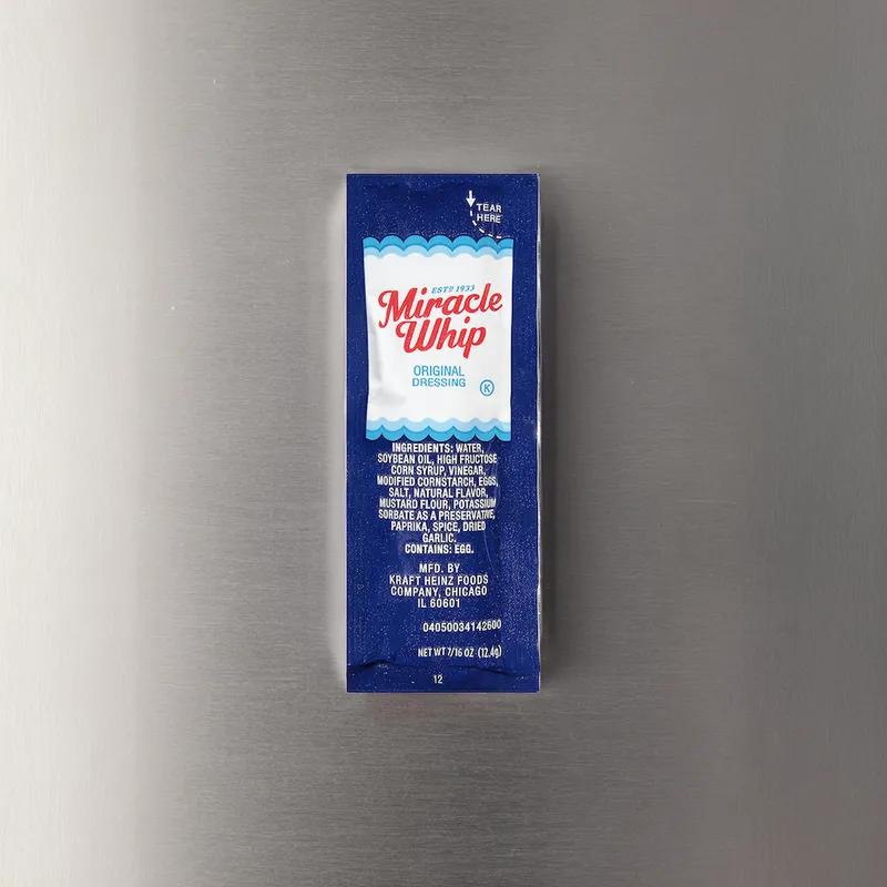 Miracle Whip Mayonnaise Packet 0.44 OZ 200/Case