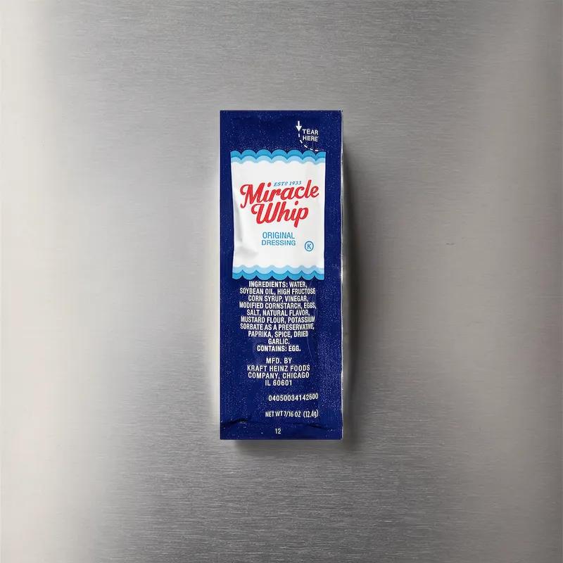 Miracle Whip Mayonnaise Packet 0.44 OZ 200/Case