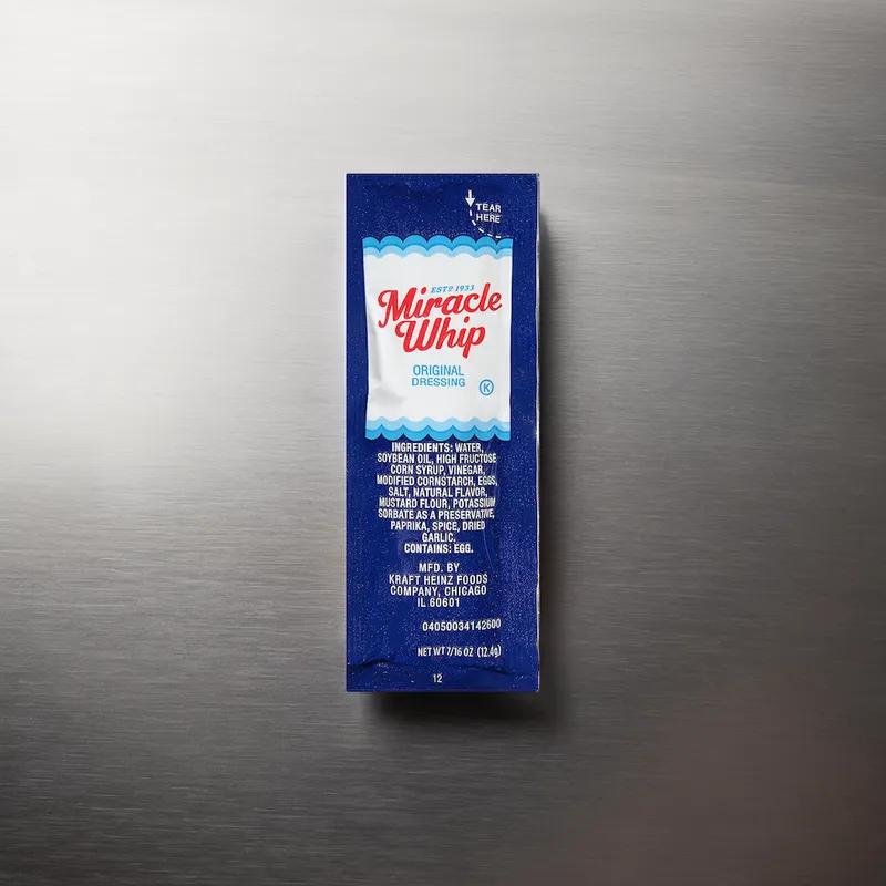 Miracle Whip Mayonnaise Packet 0.44 OZ 200/Case