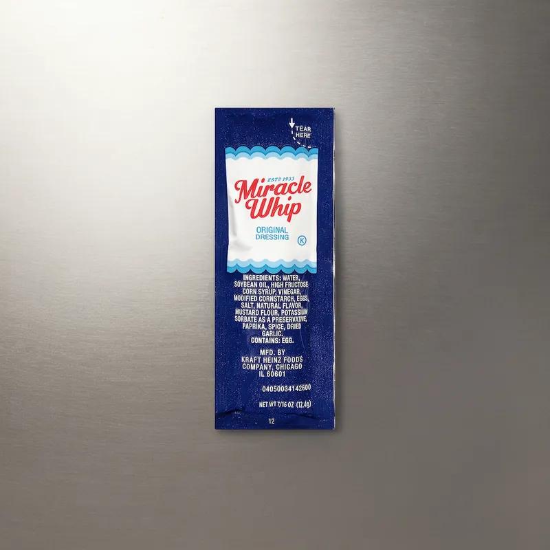 Miracle Whip Mayonnaise Packet 0.44 OZ 200/Case