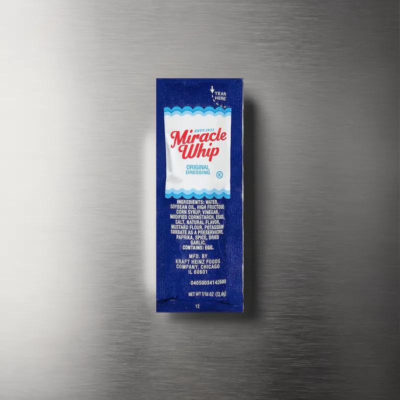 Miracle Whip Mayonnaise Packet 0.44 OZ 200/Case