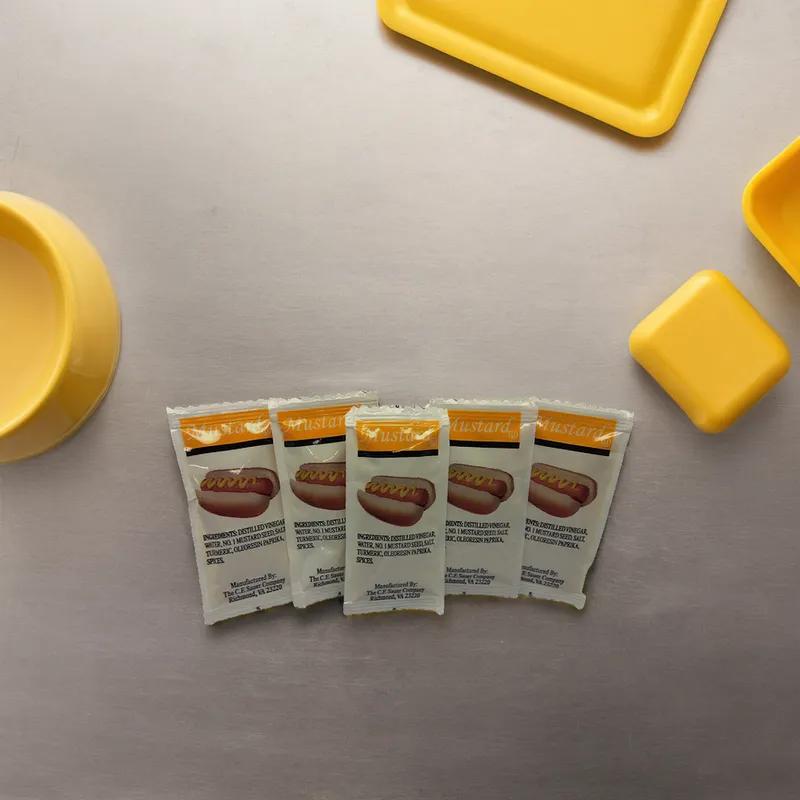 Yellow Mustard Packet 5.5 G 500/Case