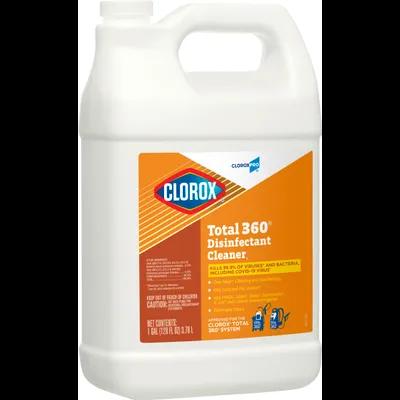 Clorox® Total 360® One-Step Disinfectant 1 GAL Multi Surface RTU Quat Antibacterial 4/Case