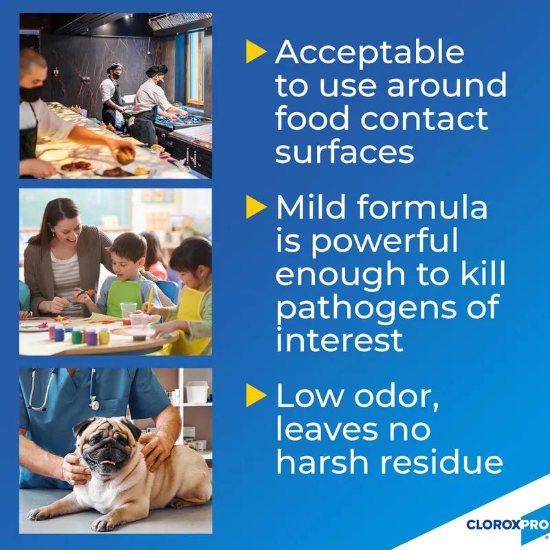 Clorox® Anywhere® Disinfectant 1 GAL Multi Surface Daily RTU 4/Case