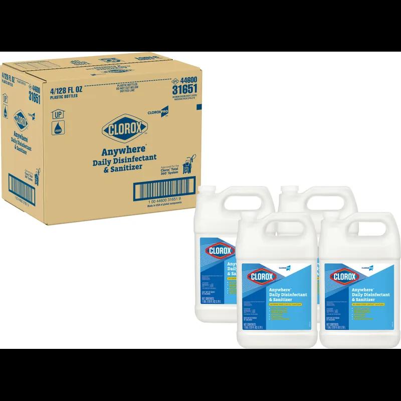 Clorox® Anywhere® Disinfectant 1 GAL Multi Surface Daily RTU 4/Case