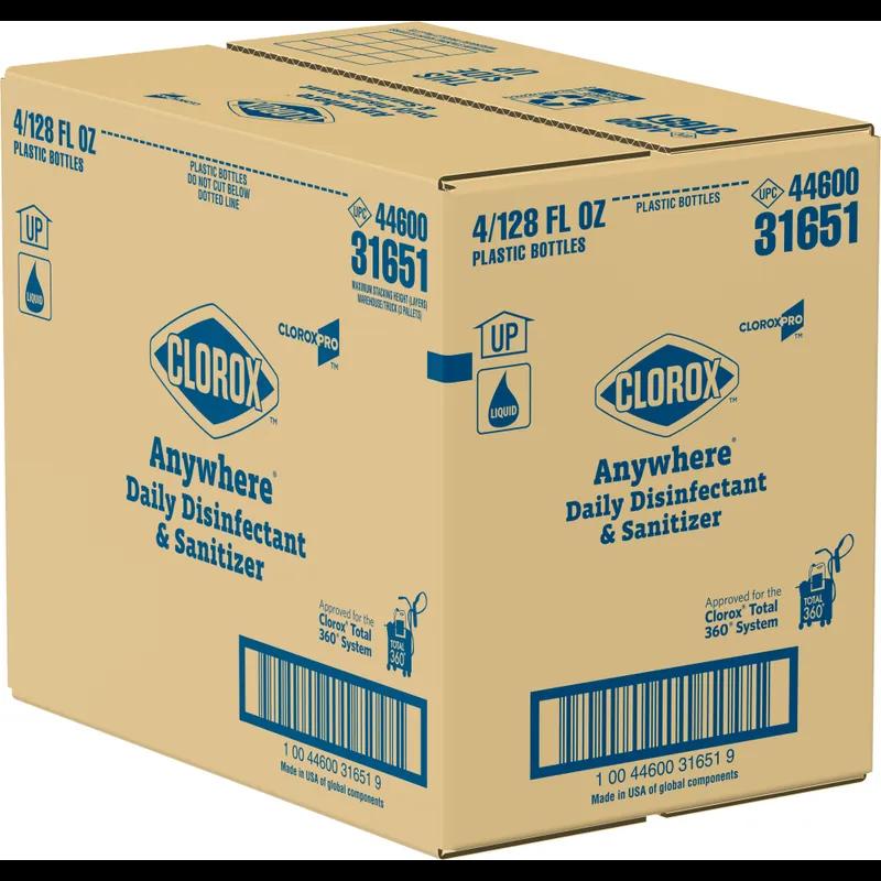 Clorox® Anywhere® Disinfectant 1 GAL Multi Surface Daily RTU 4/Case