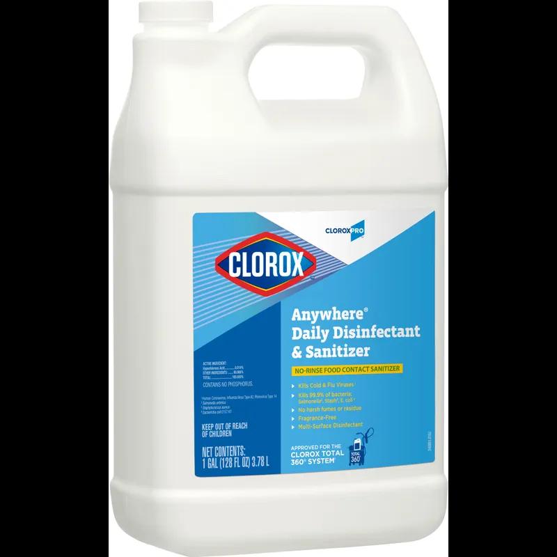 Clorox® Anywhere® Disinfectant 1 GAL Multi Surface Daily RTU 4/Case