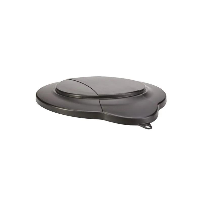 Vikan® Utility Bucket Lid 14.4X12.2X1.6 IN 3.17 GAL PP Black 1/Each