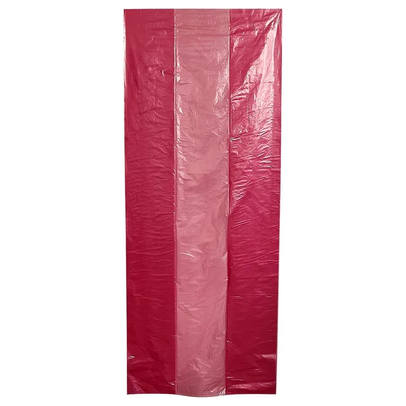Victoria Bay Can Liner 52X80 IN 104 GAL Red LDPE 1.35MIL 25 Count/Roll 1 Rolls/Case