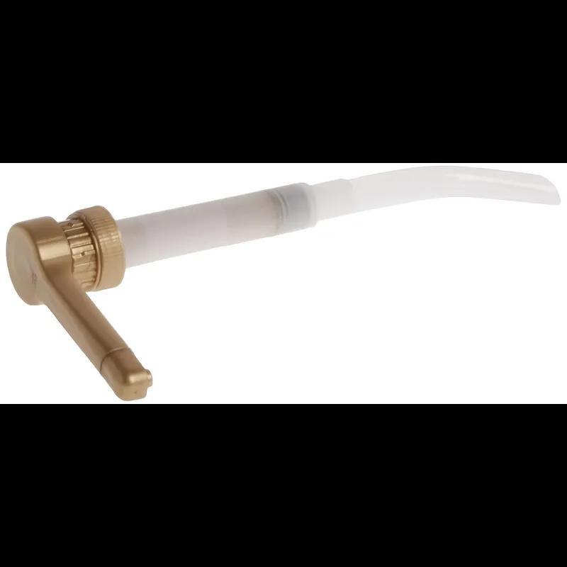 Custom Beverage Sauce Pump 0.5 FLOZ Gold 25/Case