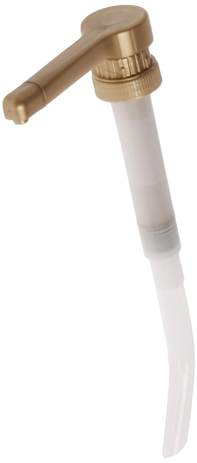 Custom Beverage Sauce Pump 0.5 FLOZ Gold 25/Case