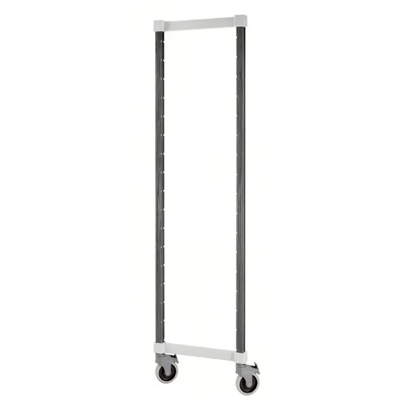 Camshelving® Elements® XTRA Mobile Post Kit 24X70 IN Speckled Gray 1/Each