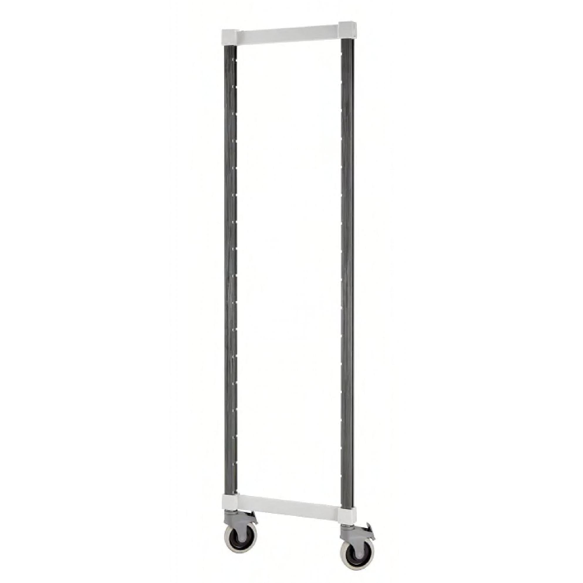 Camshelving® Elements® XTRA Mobile Post Kit 24X70 IN Speckled Gray 1/Each