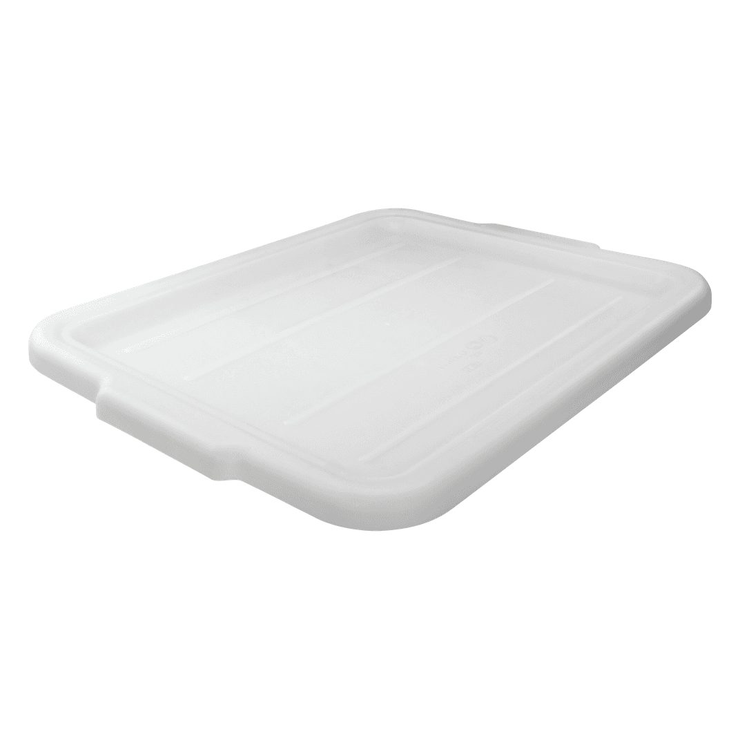 Bus Box Cover 22.125X17.125X1 IN Plastic White For Dish Box 1/Each