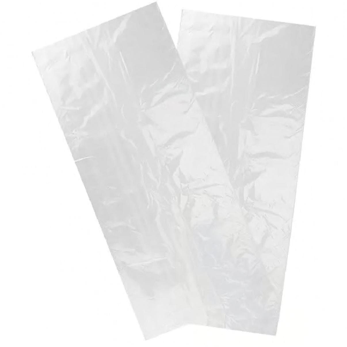Meat Bag 12X8X30 IN Low-Density Polyethylene (LDPE) 1MIL Clear Side Gusset 500/Case