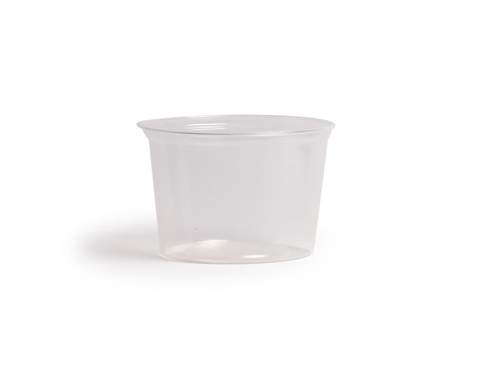 Deli Container Base 16 OZ PP Clear Round 500/Case