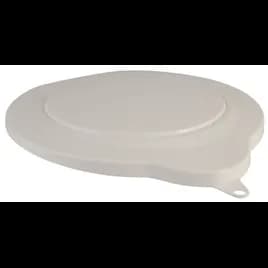 Vikan® Pail Lid 11.6X9.8X0.8 IN 1.5 GAL PP White 1/Each