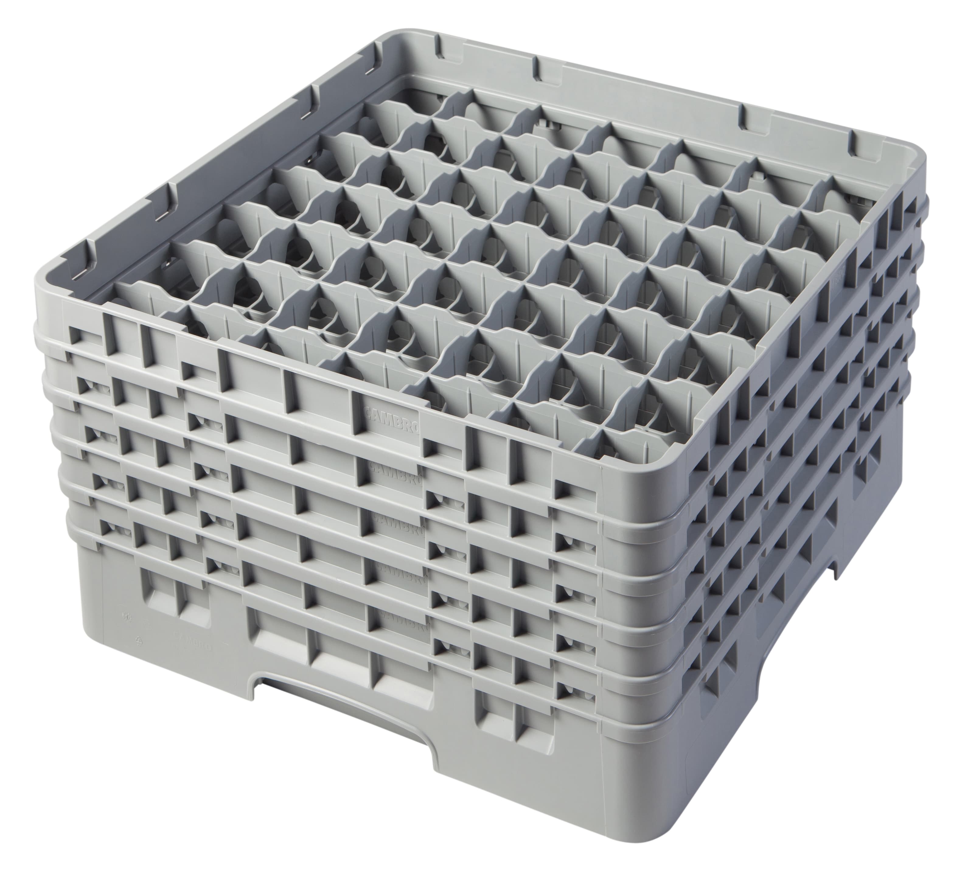 Camrack® Glass Rack 11.75 IN 9 Compartment Soft Gray 1/Each