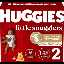 Huggies® Little Snugglers® Baby Diaper #2 148/Carton