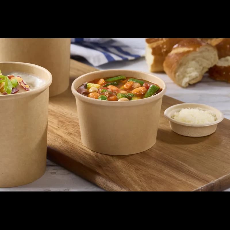 Soup Food Container 8 OZ Paper 500/Case