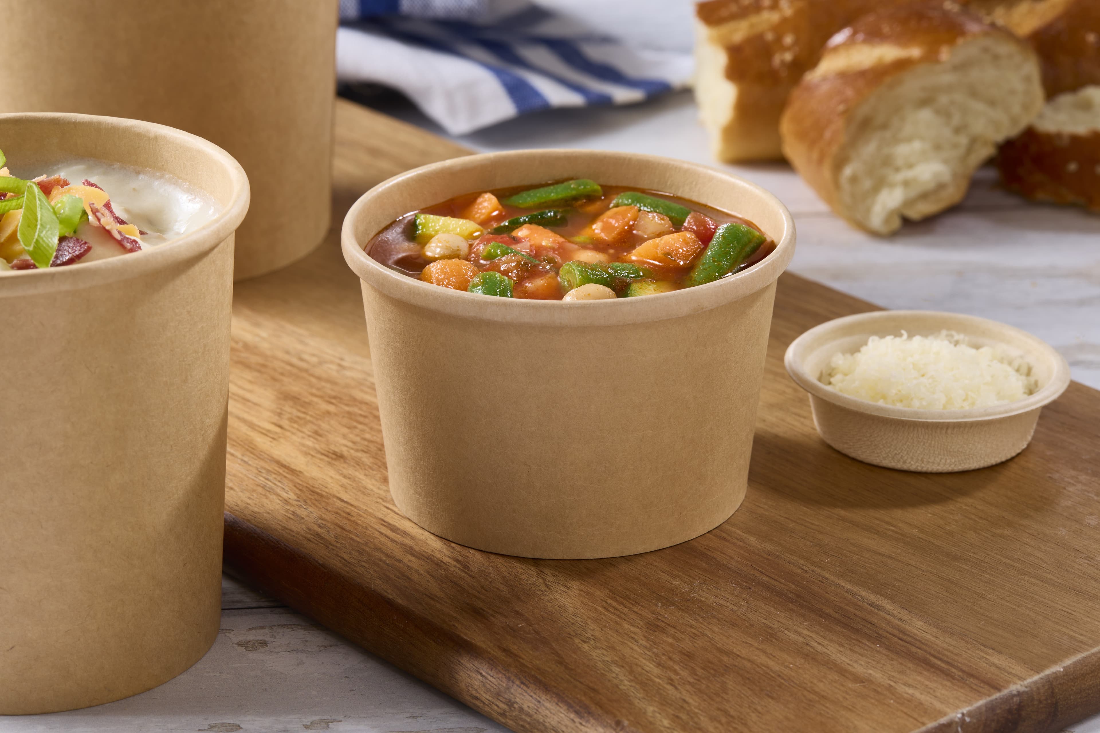 Soup Food Container 8 OZ Paper 500/Case