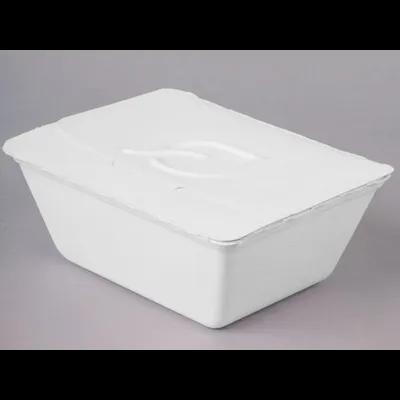 Folia Take-Out Container Fold-Top 9X8X4 IN Sugarcane White Rectangle 150/Case