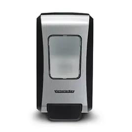 Victoria Bay Soap Dispenser 2000 mL 11.66X6.5X4.68 IN Black Manual For FMX 1/Each
