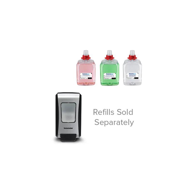 Victoria Bay Soap Dispenser 2000 mL 11.66X6.5X4.68 IN Black Manual For FMX 1/Each