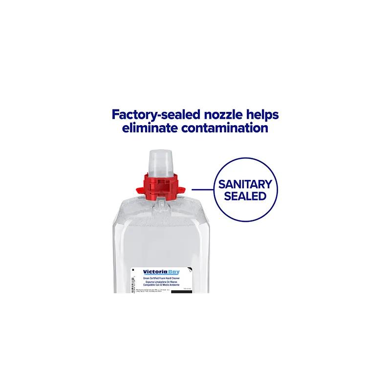 Victoria Bay Hand Soap 2000 mL 4.06X5.59X10.26 IN Unscented Foaming 2/Case