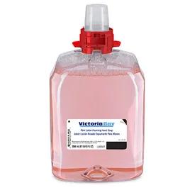 Victoria Bay Hand Soap 2000 mL 4.06X5.59X10.26 IN Cranberry Pink Foaming 2/Case
