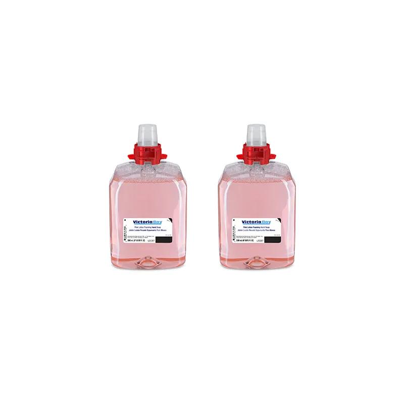 Victoria Bay Hand Soap 2000 mL 4.06X5.59X10.26 IN Cranberry Pink Foaming 2/Case