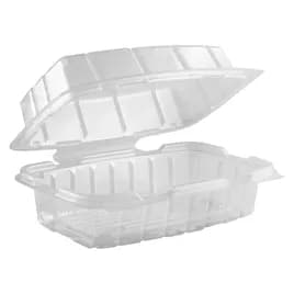 Take-Out Container Hinged 9X6 IN Clear Microwave Safe 110/Case