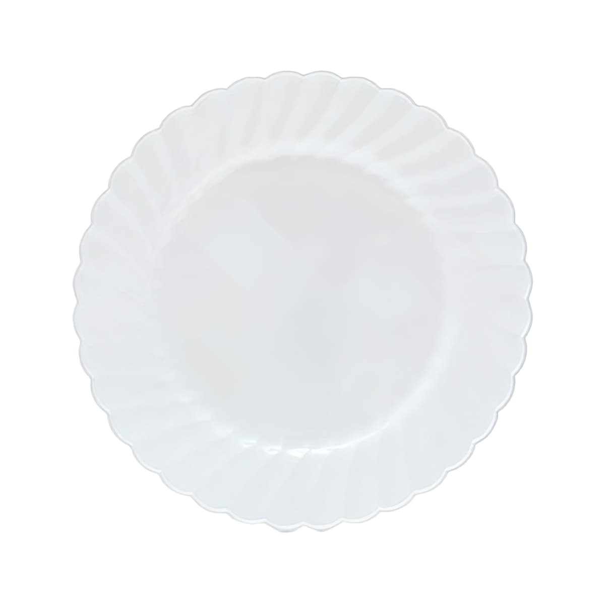 WNA Plate 6 IN Plastic White Round 180/Case