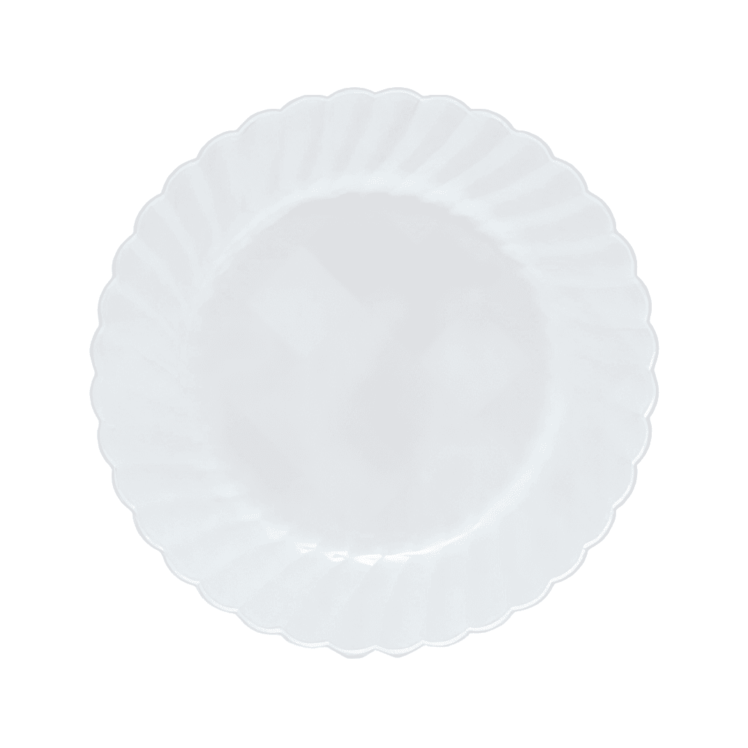 WNA Plate 6 IN Plastic White Round 180/Case