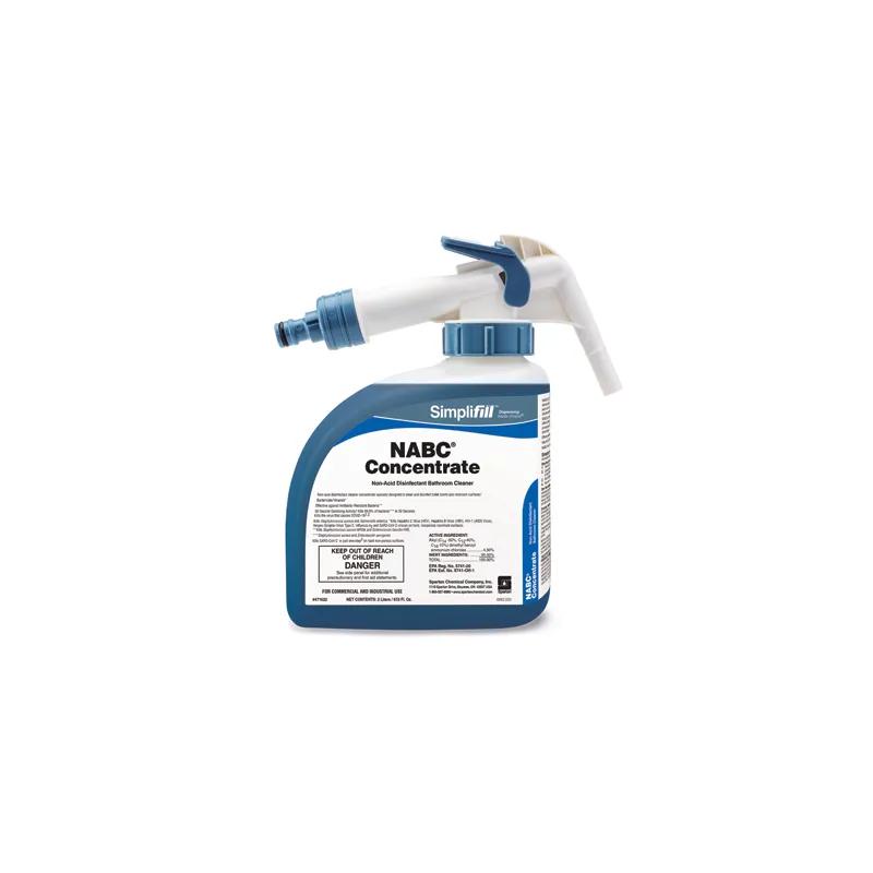 NABC® Simplifill™ Floral Disinfectant Cleaner 2 L Multi Surface Concentrate Germicidal 2/Case