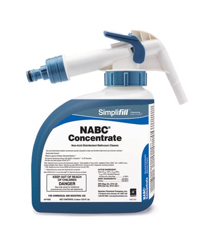 NABC® Simplifill™ Floral Disinfectant Cleaner 2 L Multi Surface Concentrate Germicidal 2/Case