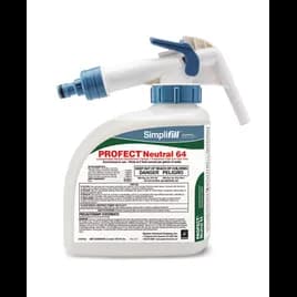 Profect® Simplifill™ Neutral 64 Fragrance Free Disinfectant Cleaner 2 L Hospital Grade Neutral Dye Free 2/Case