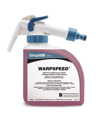 Simplifill™ Warpspeed™ Cherry All Purpose Cleaner 2 L Alkaline 2/Case