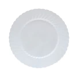 WNA Plate 9 IN Plastic White Round 180/Case