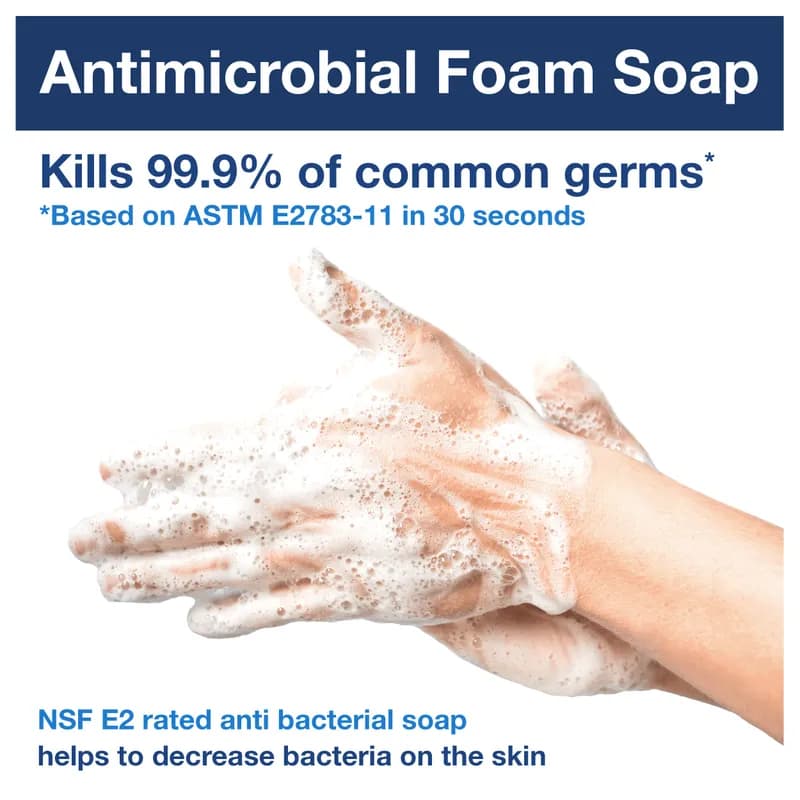 Tork Hand Soap Foam 1 L Perfume-Free Colorless Refill For S4 6/Case