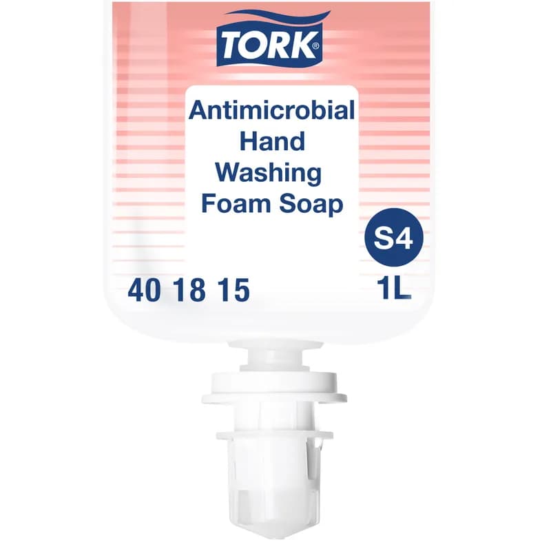 Tork Hand Soap Foam 1 L Perfume-Free Colorless Refill For S4 6/Case
