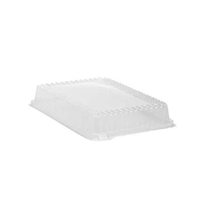 WNA CaterLine® Lid Dome 14X10X1.63 IN PET Clear Rectangle For Tray 50/Case