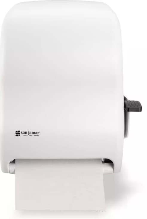 Paper Towel Dispenser Plastic Lever Dispensed High Capacity 1.5 IN Core 1/Each