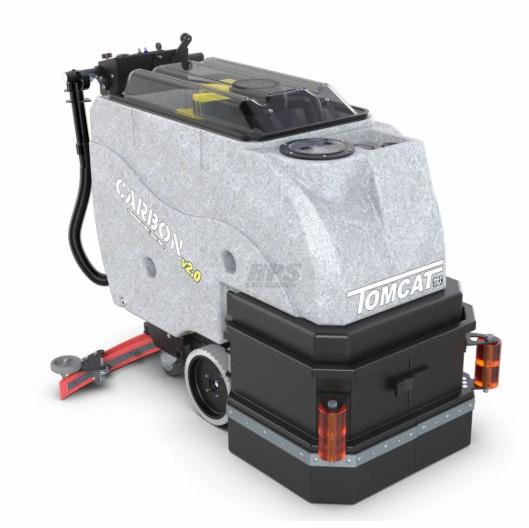 Tomcat® Carbon V2 Series Auto Scrubber 56X28X43 IN 21 GAL 28IN 0.75 HP Walk Behind With (2) 14IN Pad Drivers 1/Each