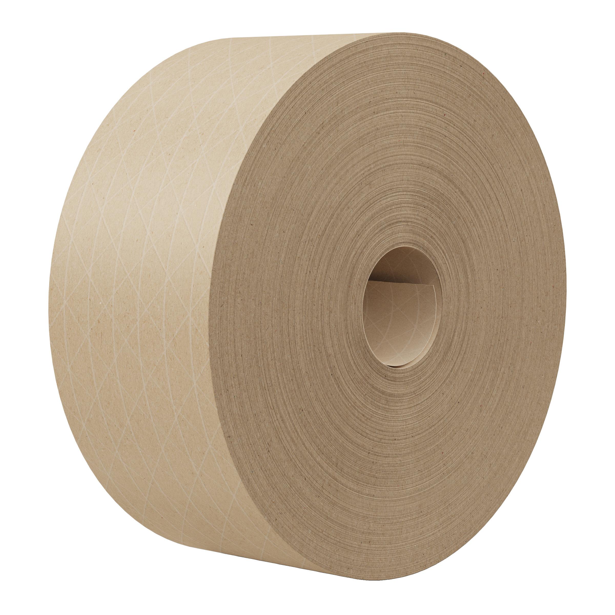 Central® 270 Series Water-Activated Tape 3IN X450FT Natural Fiberglass Reinforced 10 Rolls/Case 60 Cases/Pallet