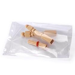 Laddawn® Poly Bag 5X7 IN LDPE 2MIL With Seal Top Closure 1000/Case