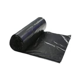 Victoria Bay Can Liner 43X47 IN 56 GAL Black Plastic 1.5MIL 20 Count/Roll 5 Rolls/Case