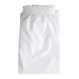 Table Skirt 29X168 IN Plastic White 6/Case