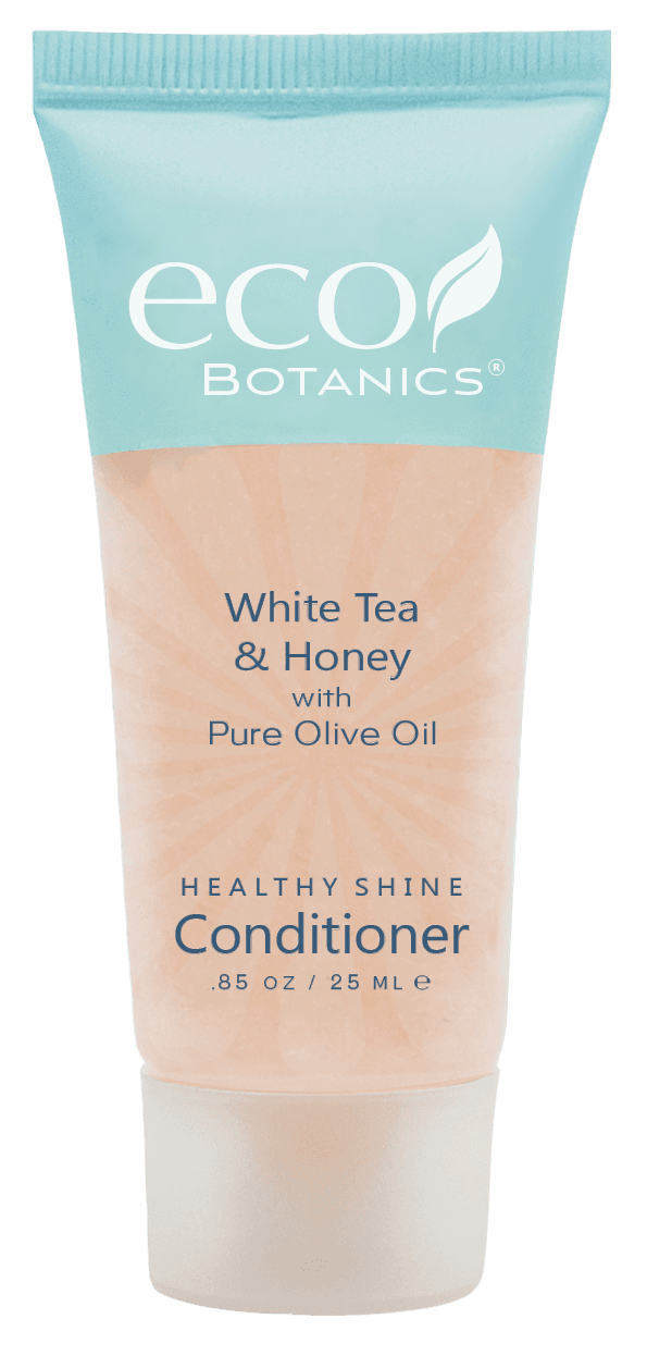 Eco Botanics® Hair Conditioner 0.85 OZ White Tea & Honey Paraben Free 300/Case