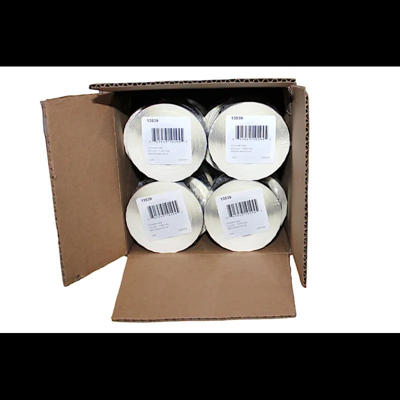 Chocolate Cake Bakery Flavor Label 1.25X2 IN Oval 4 Color Process 500 Count/Roll 20 Rolls/Case 10000 Count/Case